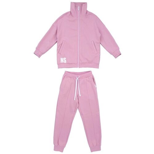 Комплект одежды NIKASTYLE, размер 158, розовый