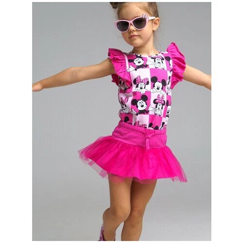 Комплект одежды playToday, размер 110, розовый
