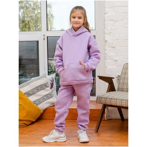 Комплект одежды Промдизайн, размер 128-134, фиолетовый