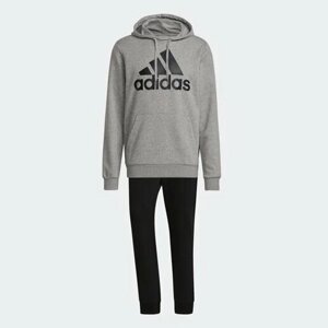 Костюм adidas , размер 92/176 , черный, серый