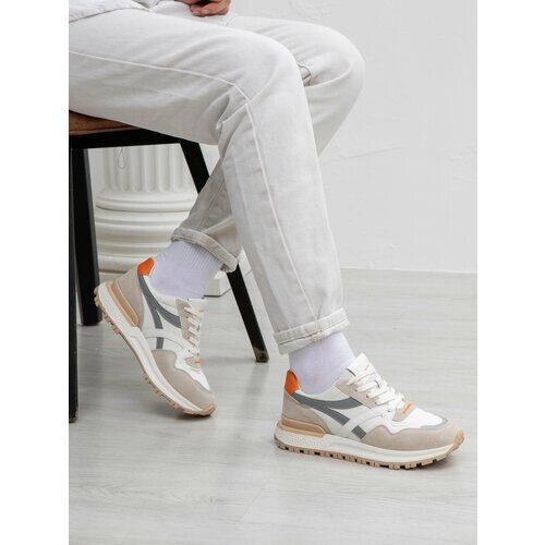 Кроссовки Lonza footwear, полнота 6, размер 38, белый, серый