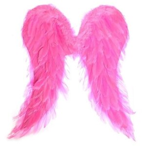 Крылья «Ангел», 50х50, цвет розовый, "Страна Карнавалия", материал перо
