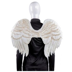 Крылья ангел из пенополиуретана, на эластичных лямках, 60 х 44 см (Цв: Белый )
