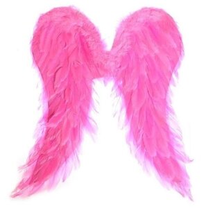 Крылья карнавальные "Ангел", 50х50, цвет розовый
