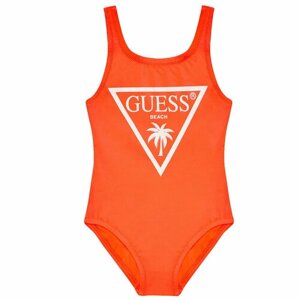 Купальник GUESS, размер 6, оранжевый