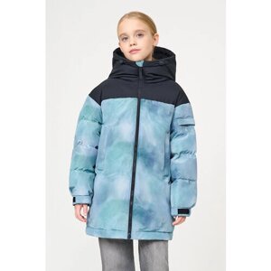Куртка Baon, демисезон/зима, размер 122, зеленый, белый