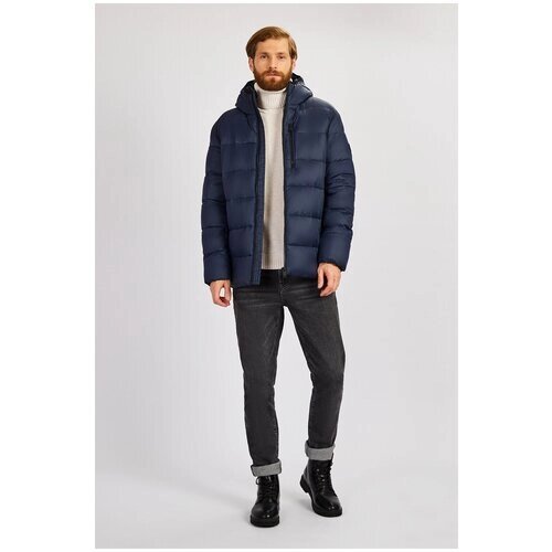 Куртка Baon, демисезон/зима, силуэт прямой, водонепроницаемая, ветрозащитная, размер 46, синий