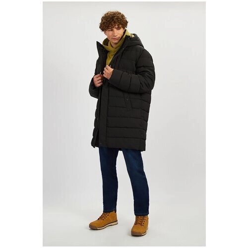 Куртка Baon, демисезон/зима, силуэт прямой, водонепроницаемая, ветрозащитная, размер 54, черный