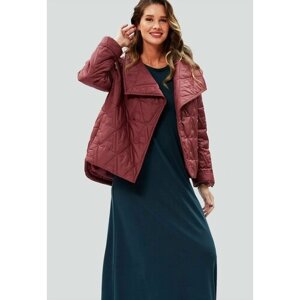 Куртка D'IMMA fashion studio Сабина, размер 58, бордовый