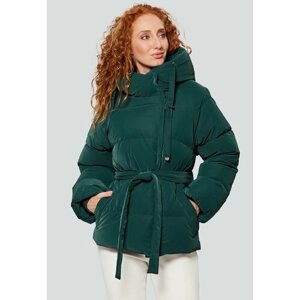 Куртка D'IMMA fashion studio Тренто, размер 46, зеленый