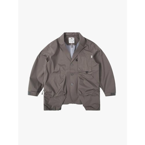 Куртка , демисезон/лето, силуэт прямой, водонепроницаемая, размер 48, серый