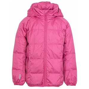 Куртка для девочки котофей 07057008-40 размер 116 цвет фуксия