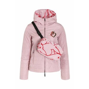 Куртка emporio armani, размер 36, розовый