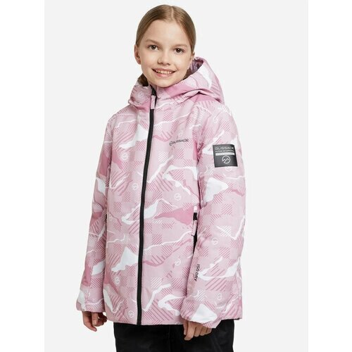 Куртка GLISSADE, размер 134-140, розовый