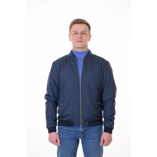 Куртка LEXMER, силуэт прямой, карманы, манжеты, водонепроницаемая, размер 48/176, синий