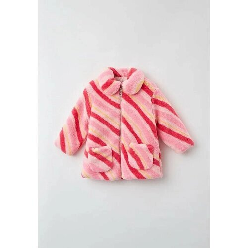 Куртка MiaGia, размер 122/128, розовый