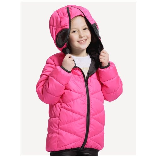 Куртка Orso Bianco, размер 128, розовый