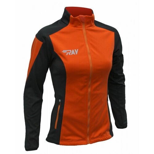 Куртка RAY, размер 44, оранжевый, черный