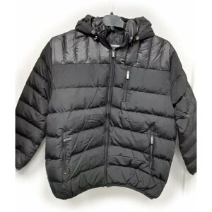 Куртка , размер 5XL (68), черный