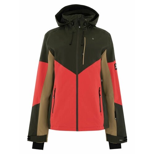 Куртка Rehall Lou-R, размер XXL, красный, черный