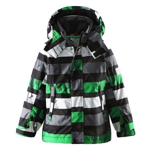 Куртка Reima Reimatec Vinst 521421C, размер 128, зеленый, серый