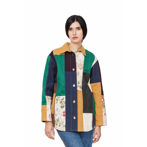 Куртка-рубашка Solovyeva, размер L, зеленый