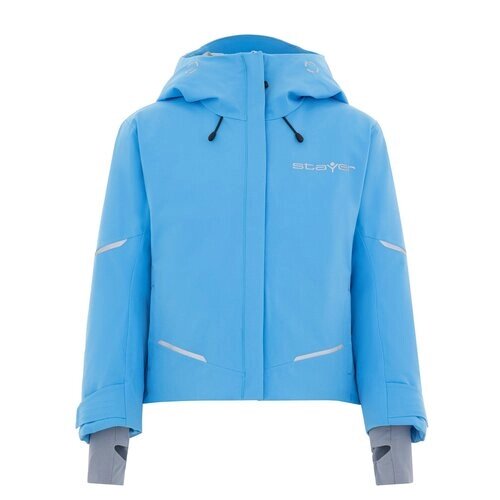 Куртка STAYER, размер 128, голубой
