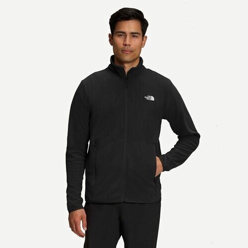 Куртка The North Face летняя, карманы, манжеты, размер L (50-52), черный