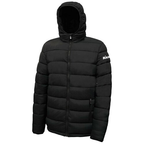 Куртка утепленная с капюшоном мужская MIKASA MT914-049-S, р. S, черный