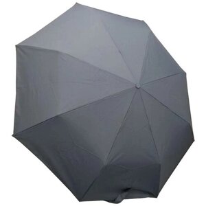 Мини-зонт NINETYGO, механика, 2 сложения, серый
