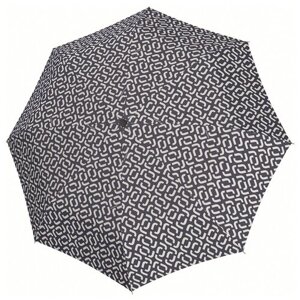 Мини-зонт reisenthel, механика, 2 сложения, купол 99 см., 8 спиц, чехол в комплекте, мультиколор