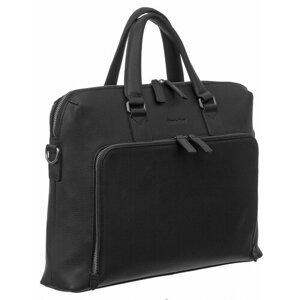 Мужская кожаная бизнес-сумка Bruno Perri L16019/1 черный