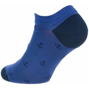 Мужские носки LUi, 1 пара, размер Unica (40-45), голубой