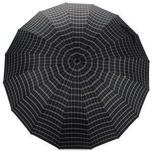 Мужской зонт трость «Семейный Клетка» 2011 Black