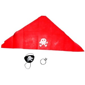 Набор пирата детский карнавальный 3 предмета