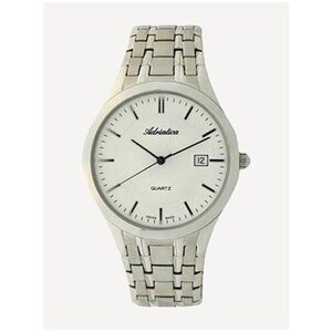 Наручные часы Adriatica Premier 1236.5113Q, серебряный, белый