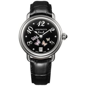 Наручные часы AEROWATCH Наручные часы Aerowatch 1942 44960 AA03, черный