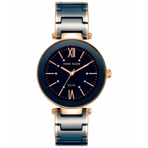 Наручные часы ANNE KLEIN Часы Anne Klein Considered 3844NVRG с гарантией, черный, синий