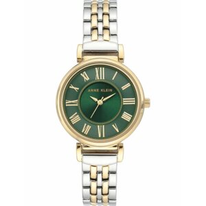 Наручные часы ANNE KLEIN Metals 2159GNTT, зеленый
