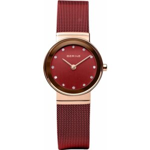 Наручные часы BERING Женские часы Bering Classic 10126-363, красный