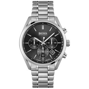 Наручные часы BOSS Наручные часы Hugo Boss Champion HB1513871, серебряный, черный