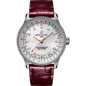 Наручные часы BREITLING Breitling Navitimer Automatic 35 A17395211A1P1, белый