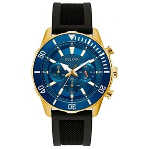 Наручные часы BULOVA Часы Bulova 98A244, черный, синий