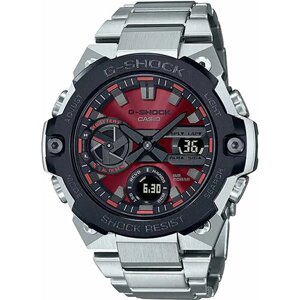 Наручные часы CASIO Casio G-Shock GST-B400AD-1A4, красный, серебряный
