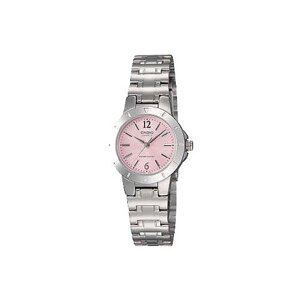 Наручные часы CASIO Collection LTP-1177A-4A1, серебряный, розовый