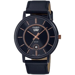 Наручные часы CASIO Collection MTP-B120BL-1A, черный