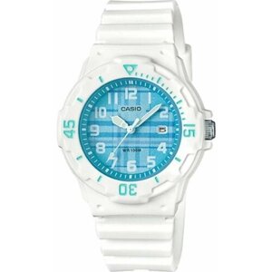 Наручные часы CASIO Collection Японские Collection LRW-200H-2C с гарантией, голубой, белый