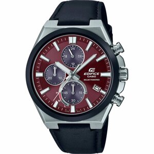 Наручные часы CASIO Edifice EQS-950BL-5A, красный, серебряный