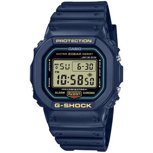 Наручные часы CASIO G-Shock DW-5600RB-2, серый, синий