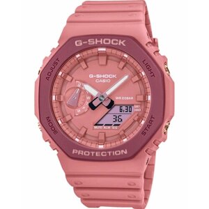 Наручные часы CASIO G-Shock GA-2110SL-4A4, розовый, бордовый